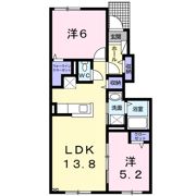 パストラールⅡの間取り画像