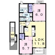 シャラの間取り画像