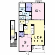 クレメント・Ⅳの間取り画像