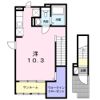 アシェイド スマイルの間取り画像