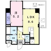 シャトーグランの間取り画像