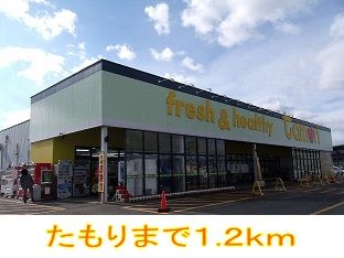 近くのフレッシュたもりまで1,200m(徒歩15分)