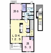 ブルーメン・シュトラーセの間取り画像