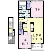 ユニゾンⅡの間取り画像