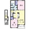 ユニゾンⅡの間取り画像