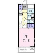 シャトーレーヴⅢの間取り画像