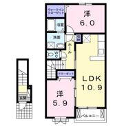 ピンズ感田Ⅲの間取り画像