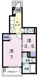 ノーブル中野の間取り画像