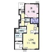 アリスⅠの間取り画像