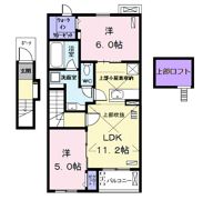 アリスⅠの間取り画像