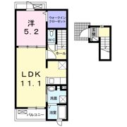 ブリーズBの間取り画像