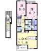 K’s HarmonyⅡの間取り画像