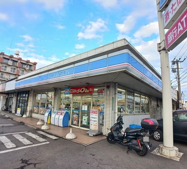 近くのローソン 松原店まで280m(徒歩4分)