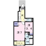 エクラⅧの間取り画像