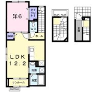 エクラⅧの間取り画像