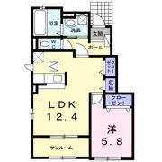 セントラルヒルズⅡの間取り画像