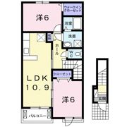 フォレスタ橋本 Ⅱの間取り画像