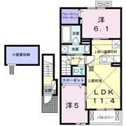 アルドーレⅡの間取り画像
