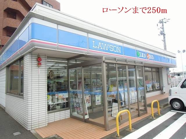 近くのローソンまで250m(徒歩4分)