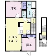 アイリスⅡの間取り画像