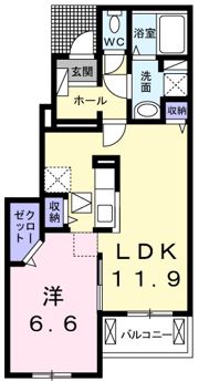 カルム メゾンの間取り画像