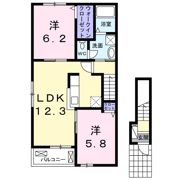 エスポワールuの間取り画像