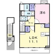 ベルグラースの間取り画像