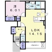 モデルノの間取り画像