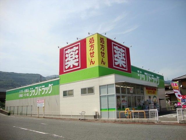 近くのジップドラッグまで750m（徒歩10分）