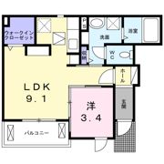 レア・アムールの間取り画像