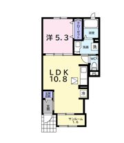 コロレアール ベイスⅡの間取り画像