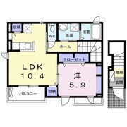 エスポワールの間取り画像