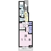 プラージュ Fの間取り画像
