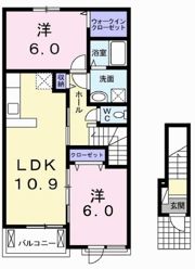 ストーリア浜の宮Ⅰの間取り画像
