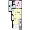 ウォールナット東福原Bの間取り画像
