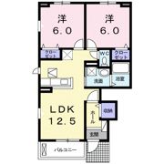 パティオCの間取り画像