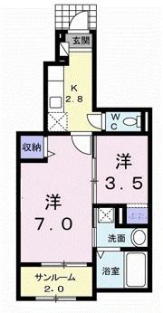 ラフレシールの間取り画像