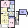 カーサ ドルチェ Bの間取り画像