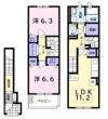 ベルの間取り画像