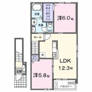 シャルマン・MⅡの間取り画像