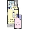 パルティータの間取り画像