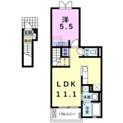 グランコートKMの間取り画像