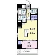 タウンイーストガンの間取り画像