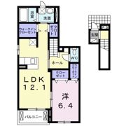 カーサFの間取り画像