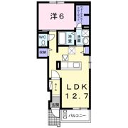 カルム Kの間取り画像