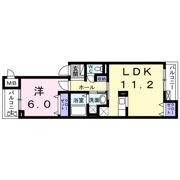 ハイツウィスタリアAの間取り画像