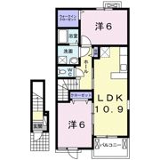 イルミネイト ソル Dの間取り画像