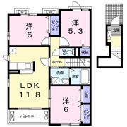 エミネンス長船 Ⅰの間取り画像
