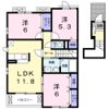エミネンス長船 Ⅰの間取り画像