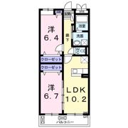 Riria Ⅶ6の間取り画像